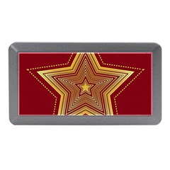Christmas Star Seamless Pattern Memory Card Reader (mini) by BangZart