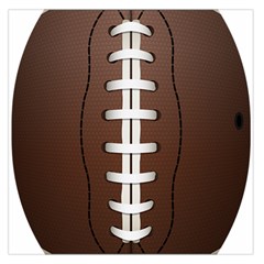 Football Ball Large Satin Scarf (square) by BangZart