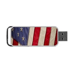 Usa Flag Portable Usb Flash (two Sides) by BangZart