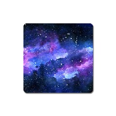 Galaxy Square Magnet by Kathrinlegg