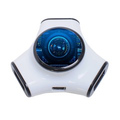Technology Dashboard 3-port Usb Hub by BangZart