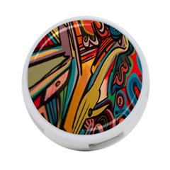 Vivid Colours 4-port Usb Hub (two Sides)  by BangZart