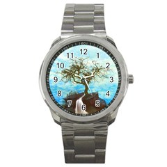 Single Tree Sport Metal Watch by berwies