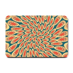 Stars Twirl Small Doormat  by linceazul
