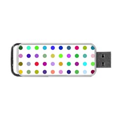 Circle Pattern Portable Usb Flash (one Side) by BangZart