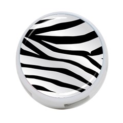 White Tiger Skin 4-port Usb Hub (one Side) by BangZart