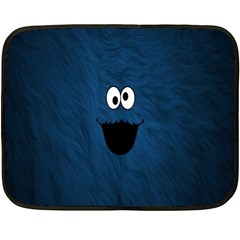 Funny Face Double Sided Fleece Blanket (mini)  by BangZart
