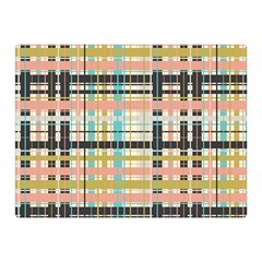 Plaid Pattern Double Sided Flano Blanket (mini)  by linceazul