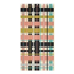 Plaid Pattern Shower Curtain 36  X 72  (stall)  by linceazul