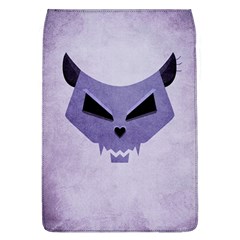 Purple Evil Cat Skull Flap Covers (l)  by CreaturesStore