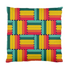 Soft Spheres Pattern Standard Cushion Case (two Sides) by linceazul