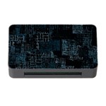Abstract art Memory Card Reader with CF Front