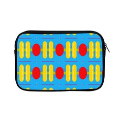 Ovals And Stripes Pattern                      Apple Ipad Mini Protective Soft Case by LalyLauraFLM