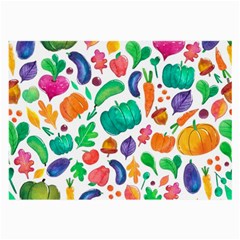 Pattern Autumn White Large Glasses Cloth by kostolom3000shop