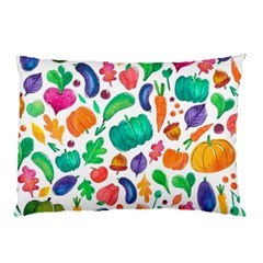 Pattern Autumn White Pillow Case (two Sides) by kostolom3000shop