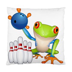 Tree Frog Bowler Standard Cushion Case (two Sides) by crcustomgifts