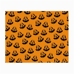 Halloween Jackolantern Pumpkins Icreate Small Glasses Cloth by iCreate