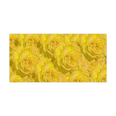 Summer Yellow Roses Dancing In The Season Yoga Headband by pepitasart