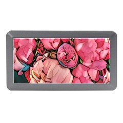Beautiful Peonies Memory Card Reader (mini) by NouveauDesign