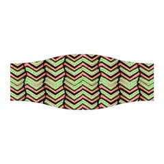 Zig Zag Multicolored Ethnic Pattern Stretchable Headband by dflcprintsclothing