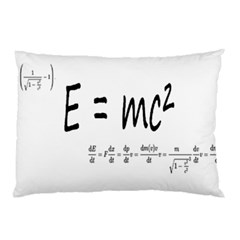 E=mc2 Formula Physics Relativity Pillow Case (two Sides) by picsaspassion