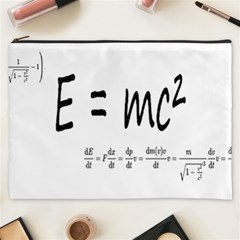 E=mc2 Formula Physics Relativity Cosmetic Bag (xxxl)  by picsaspassion