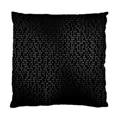 Gray Plaid Black Standard Cushion Case (two Sides) by Mariart