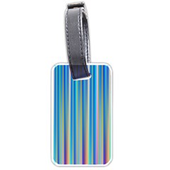 Colorful Color Arrangement Luggage Tags (one Side)  by Celenk