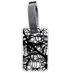 Neurons Brain Cells Brain Structure Luggage Tags (one Side)  by Celenk