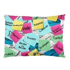 Stickies Post It List Business Pillow Case (two Sides) by Celenk