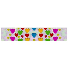 So Sweet And Hearty As Love Can Be Small Flano Scarf by pepitasart