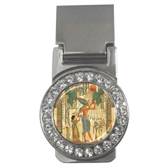 Egyptian Man Sun God Ra Amun Money Clips (cz)  by Celenk