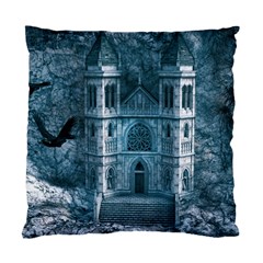Church Stone Rock Building Standard Cushion Case (two Sides) by Celenk