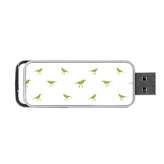 Birds Motif Pattern Portable Usb Flash (one Side) by dflcprints