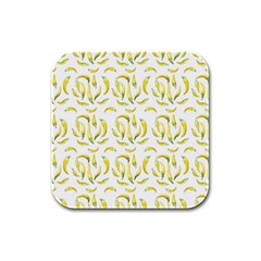Chilli Pepers Pattern Motif Rubber Square Coaster (4 Pack)  by dflcprints