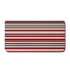 Christmas Stripes Pattern Medium Bar Mats by patternstudio