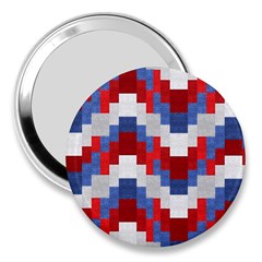 Texture Textile Surface Fabric 3  Handbag Mirrors by Celenk
