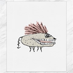 Monster Rat Hand Draw Illustration Canvas 8  X 10  by dflcprints
