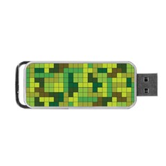 Tetris Camouflage Forest Portable Usb Flash (one Side) by jumpercat