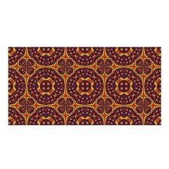 Geometric Pattern Satin Shawl by linceazul