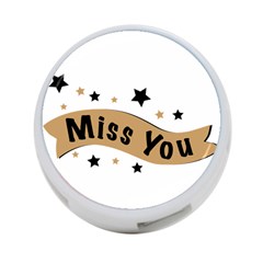 Lettering Miss You Banner 4-port Usb Hub (two Sides)  by BangZart
