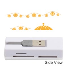 Pumpkin Halloween Deco Garland Memory Card Reader (stick)  by BangZart