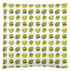 St Patrick S Day Background Symbols Standard Flano Cushion Case (one Side) by BangZart
