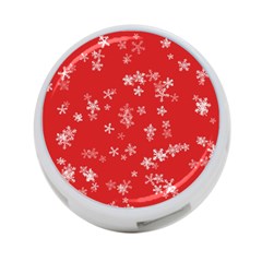 Template Winter Christmas Xmas 4-port Usb Hub (two Sides)  by Celenk