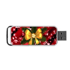 Christmas Star Winter Celebration Portable Usb Flash (two Sides) by Celenk