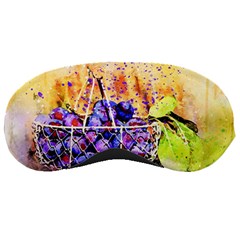 Fruit Plums Art Abstract Nature Sleeping Masks by Celenk