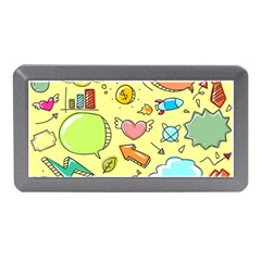 Cute Sketch Child Graphic Funny Memory Card Reader (mini) by Celenk