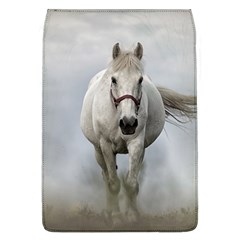 Horse Mammal White Horse Animal Flap Covers (l)  by Celenk
