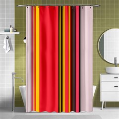 Abstract Background Pattern Textile Shower Curtain 48  X 72  (small)  by Celenk