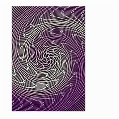 Graphic Abstract Lines Wave Art Large Garden Flag (two Sides) by Celenk